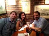 MSFS Students with Alum 2012