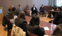 MSFS Alumni giving advice on careers