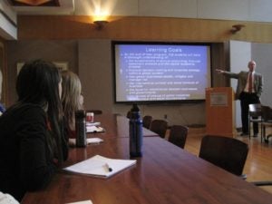 MSFS Students decide their concentrations