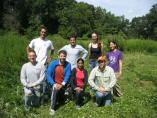 Service project along Anacostia river