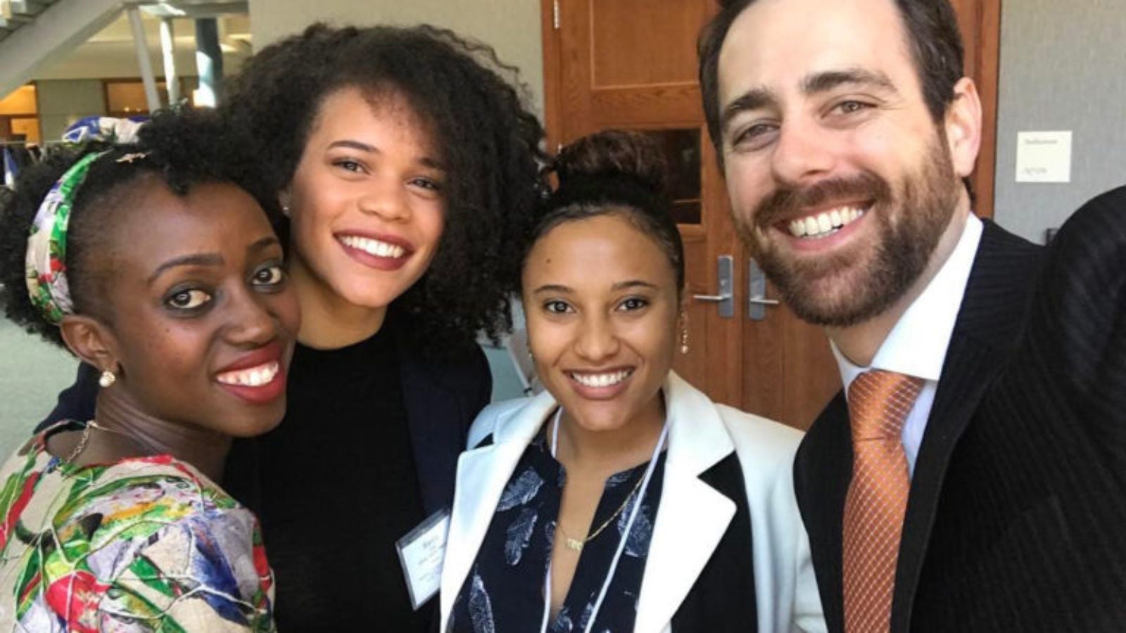 MSFS students at 2nd Annual African Business conference