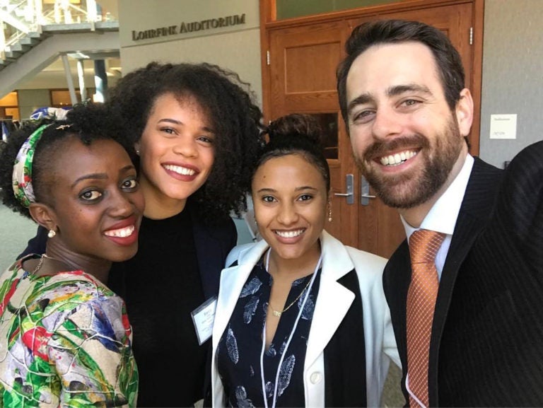 MSFS students at 2nd Annual African Business conference