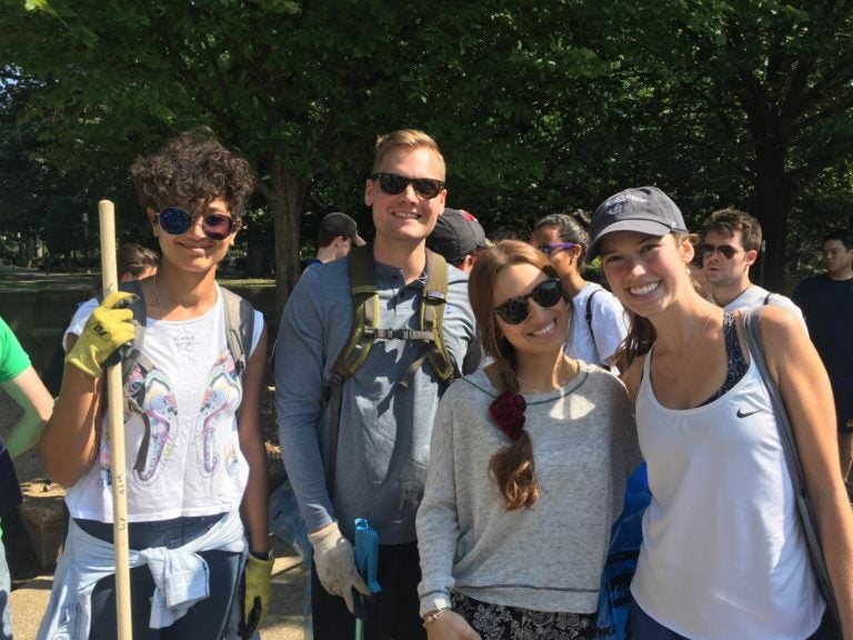 MSFS Class at Community Service Event