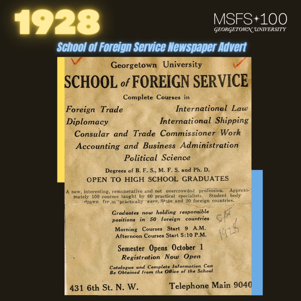 Image showing sfs newspaper ad 1922